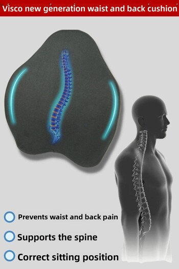 Viscomina New Generation Waist and Back Support Cushion Special Design Back Cushion