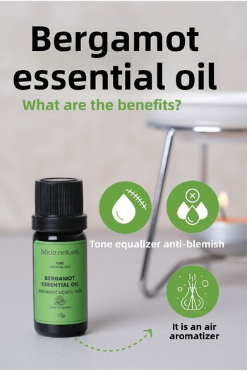 Bade Natural Bergamot Essential Oil 100% Pure 10 ml