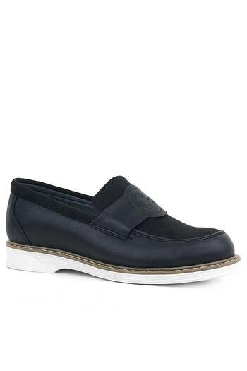 Rakerplus Pixel Black Loafer Children's Classic School Shoes