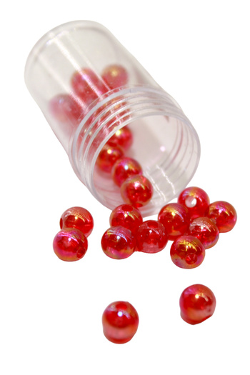 Mikro Gg-1208-Nb Colorful Big Beads Red 1 Tube