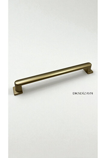 DKSDİZAYN 160mm Aysima Mat Altın 1. Sınıf METAL Mobilya Çekmece Mutfak Dolap Kulpu Kulp Lüx