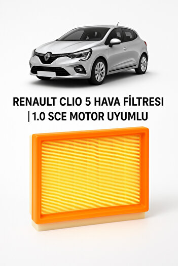 LeoParti Renault Clio 5 Air Filter |   1.0 Sce Motor Compatible |   Oem 16546-5Fn1A - Reno Air Filter