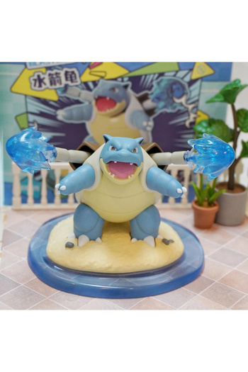 Choice Blastoise Genuine Pokemon Anime Action Figures Call Of Duty GK PVC Charizard Blastoise Arcanine Lapr