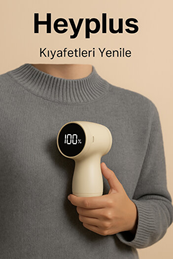 Heyplus Dijital Ekranlı Şarjlı Tüy Temizleme Ve Tiftik Temizleme Makinesi Tiftik Toplayıcı