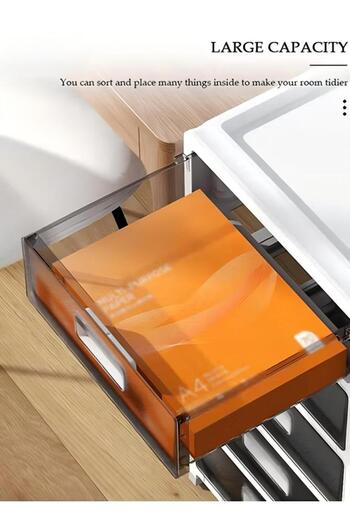 Generic 3 Layers Storage Drawers Organizer Drawer Storage Cabinet Drawer Plastic Containers Box