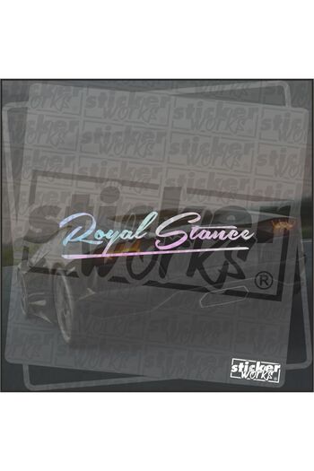 Sticker Works Autocolant Royal Stance