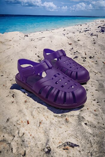 İmerShoes Femei Copii Pantofi de mare violet Plajă Piscina Rafting Gel Look Sandale cu talpă anti-alunecare 309