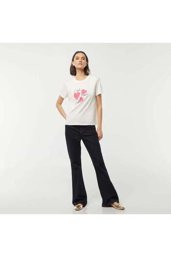 KIABI Short-sleeved T-shirt with Mother's Day print WHITE