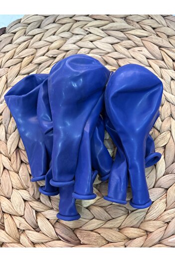 Deniz Party Store Pastel Dark Blue Balloon 10 Pieces