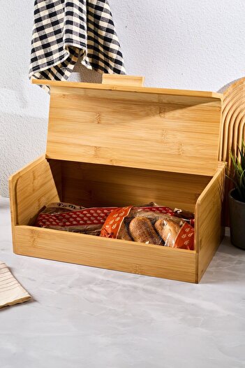 Perotti Agata Bamboo Bread Cabinet