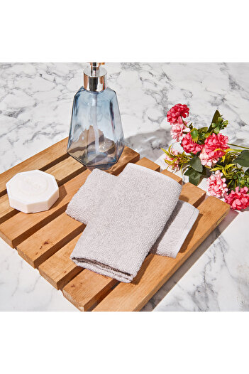 Evidea Soft 2-Piece Towel Set - Gray