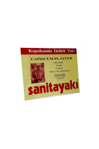 sanitayakı Antirheumatic Patches, With Heating Effect, With Capsicum, 12 ×17 Cm (50 PCS)