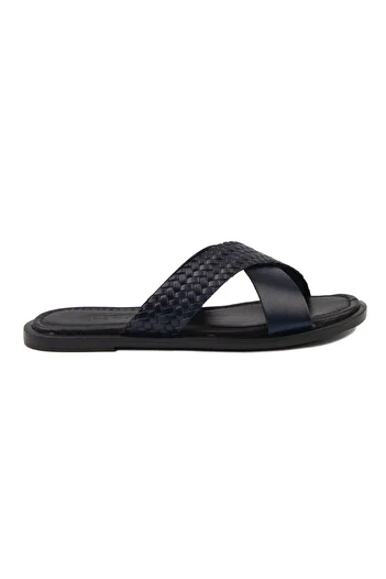 Pegia Women's Strappy Leather Slippers Dg6014