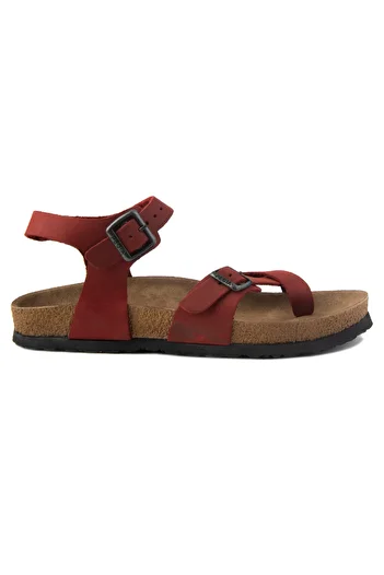 Pegia Genuine Leather Flip Flops Women's Sandals 215513