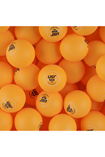 USR Starter 10 Lu 1 Yıldız Masa Tenisi Topu Turuncu