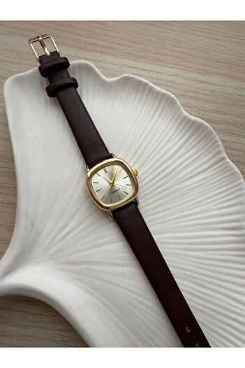 QUARTZ Rubsey Vintage Women Wristwatch Retro Minimal Leather Dordon 1 Pcs