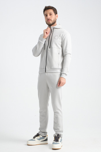 Shooter Men's Tracksuit Set - Stone, Seasonal, Luxe Quality, Cotton