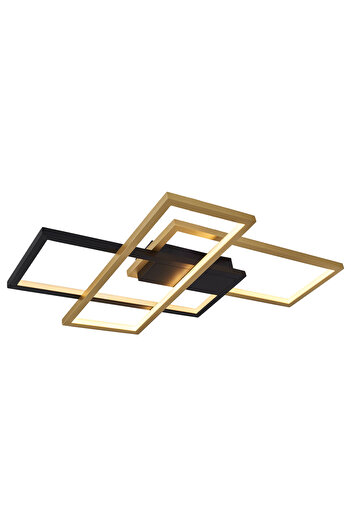 Özcan Aydınlatma 4158-1-20 Square 3'Lü Plafonyer Eskitme
