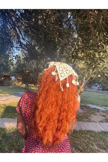 El örgüsü Ydr Design Hand Knitted Bandana