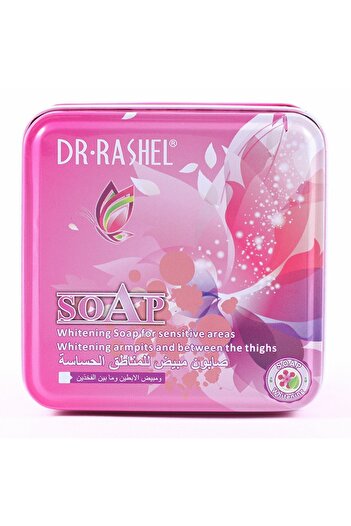 DR.RASHEL Dr. Rashel Whitening Feminine Soap 100gm - Pink | Gentle Cleansing, Brightening & Odor Control