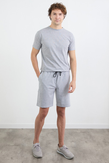 Fulla Moda Tie Waist Printed Shorts