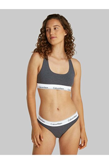 Calvin Klein Kadın Gri Bikini