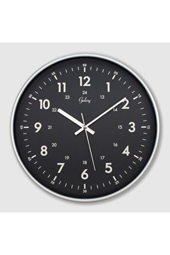 ADEL OYUNCAK Galaxy Wall Clocks 30cm Silent Mite Real Glass