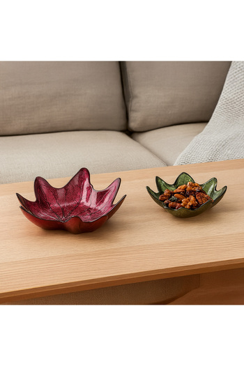 Evidea Kitchen Tupelo 2-Piece Snack Bowl - Colorful