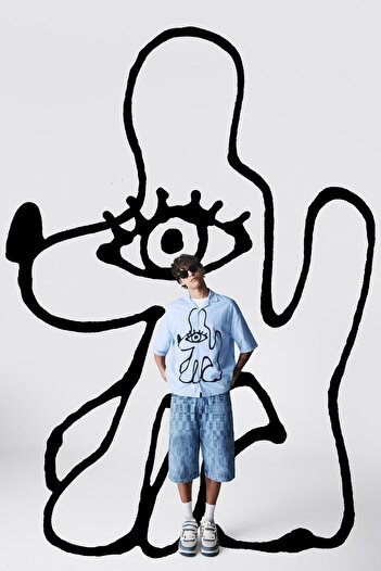 Pull & Bear Bráulio Amado kısa kollu gömlek