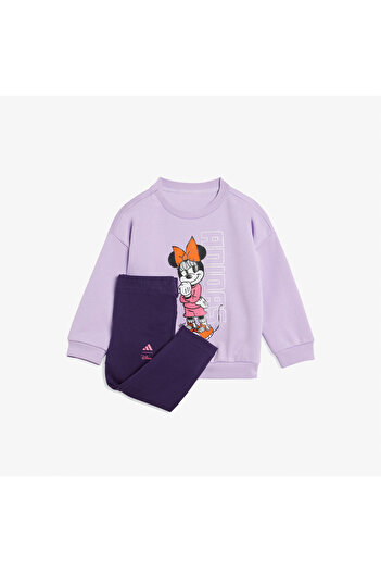 adidas Jl9173-B I Dy Mi Jog Baby Tracksuit Set Purple