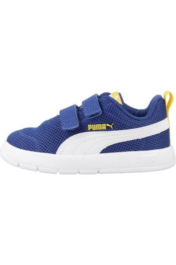 Puma Tenisky Puma Courtflex V3 Mesh Inf Clyde Royal-puma W, Modré, Dětské