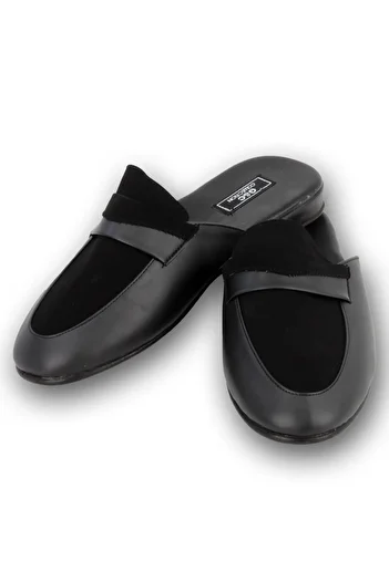 GC G&C Şile Sole Nubuck Bow Men's Dowry Groom Slippers