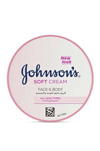 Johnson Soft Cream for Face and Body - 200ml