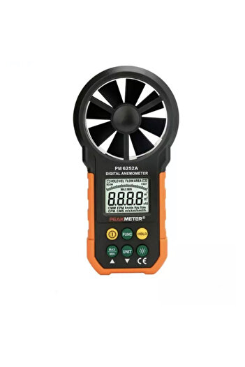 PEAKMETER Professional anemometer PEAKMETER PM6252A for measuring wind and air flow