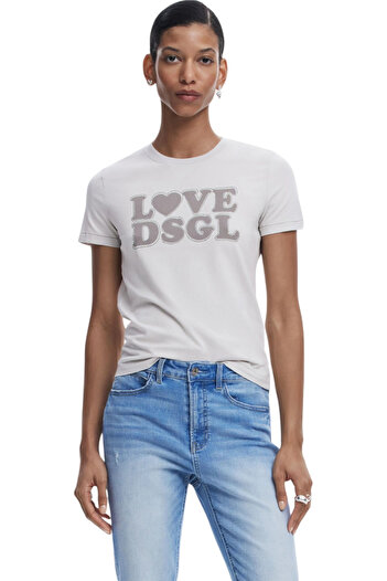 Desigual Μπλούζα Desigual Love DSGL - 25SWTK10-2001