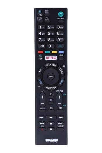 The Bros Replacement Compatible Rmt-Tx100D Remote Control Replacement For Sony Tv Remote Control