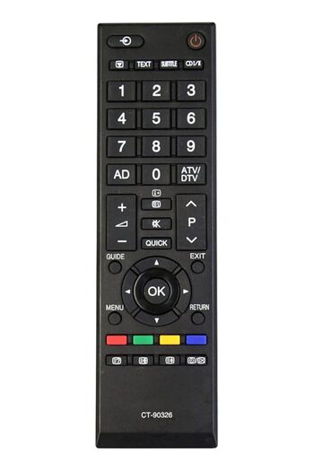 The Bros New CT-90326 Replace Remote Control for Toshiba LCD LED SMART TVs