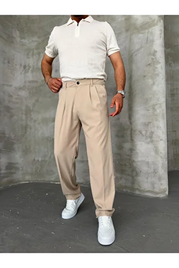 modakirwem Men's Baggy Fabric Pants