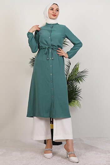 GİYZAMİLA Buttoned Cap Mint