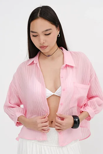 Addax Single Pocket Shirt G2108