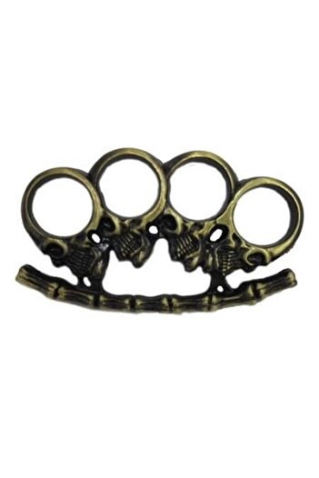 dalimag Box Dagger with Skull Design, 1 cm Thickness, Green, Dalimag