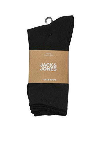 Jack & Jones JACK JONES Erkek Pamuklu 3 lü Uzun Çorap 12275574