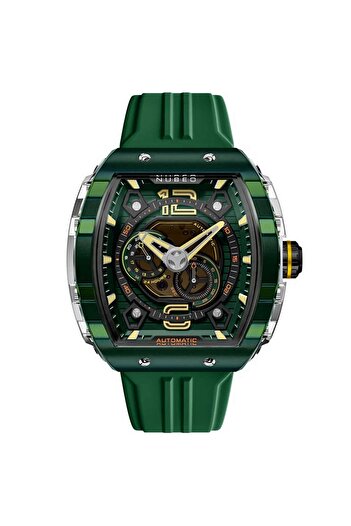 Nubeo Ανδρικό Ρολόι Nubeo NB-6087-05, Αυτόματο, 49mm, 5ATM