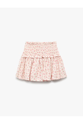 Koton Gipeli Layered A-Line Floral Skirt