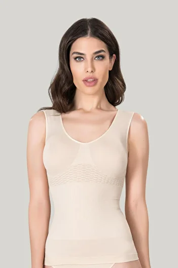 Modaley Giyim Women's thick strap corset tank top