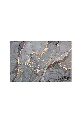 NewEvo Covoraș de baie modern, ultra absorbant, antiderapant și cu uscare rapidă, model marmorat, ecologic, 50x80 cm