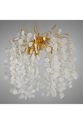 İstanbul Avize İstanbul Avize Leaf Gold Lüx Modern Avize