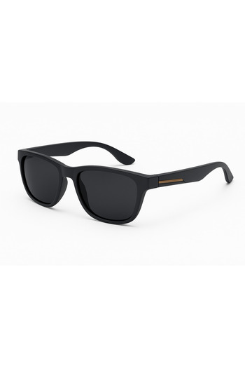 OEM Polarized Simple Sunglasses - Unisex Luxury Retro Design, UV400 Protection, Black