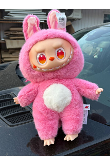 victiny Labubu Dragon Collection Doll 50 cm with Premium Plush Costume, Pink