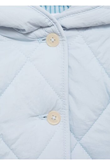 MANGO Baby Kapüşonlu kapitone anorak
